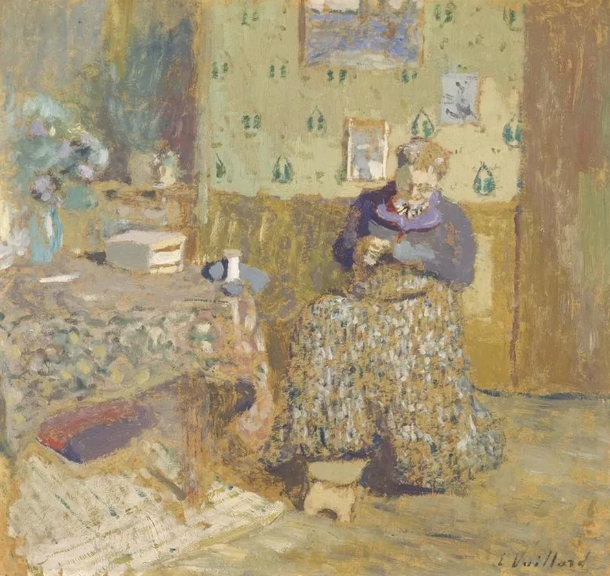 Madame Vuillard Sewing