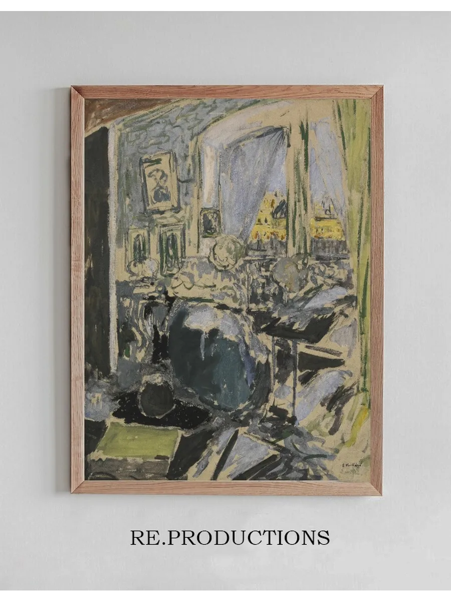 Madame Vuillard Cousant C T de la Fen Tre