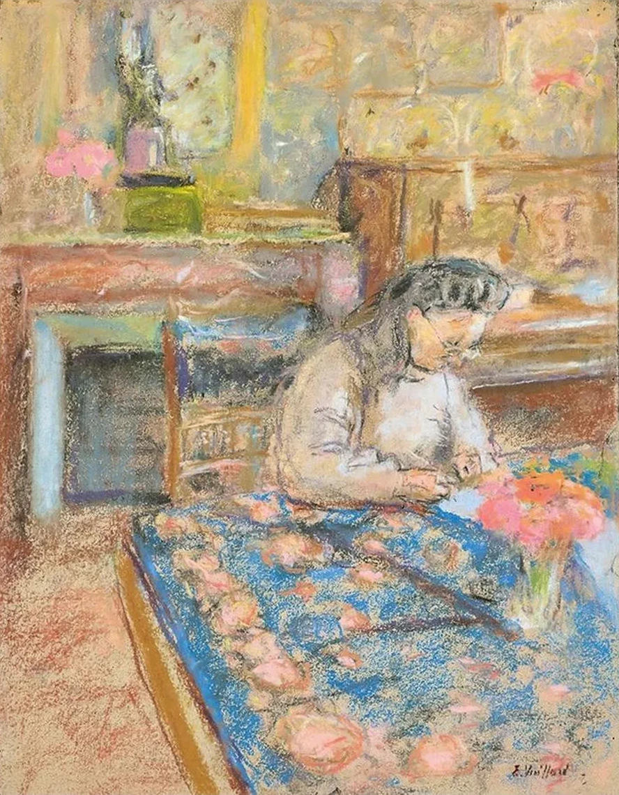 Madame Vuillard Crivant, Vaucresson