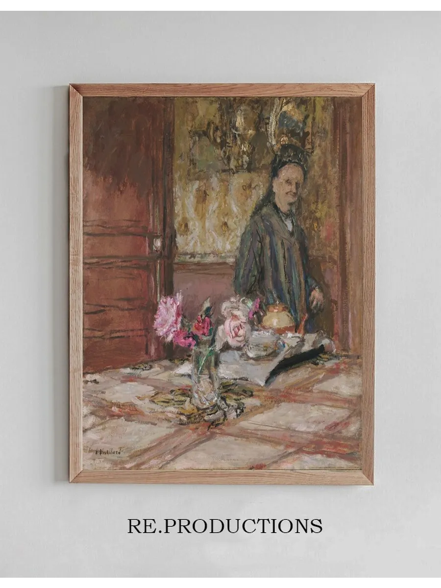Madame Vuillard En Bonnet la Closerie Des Gen Ts