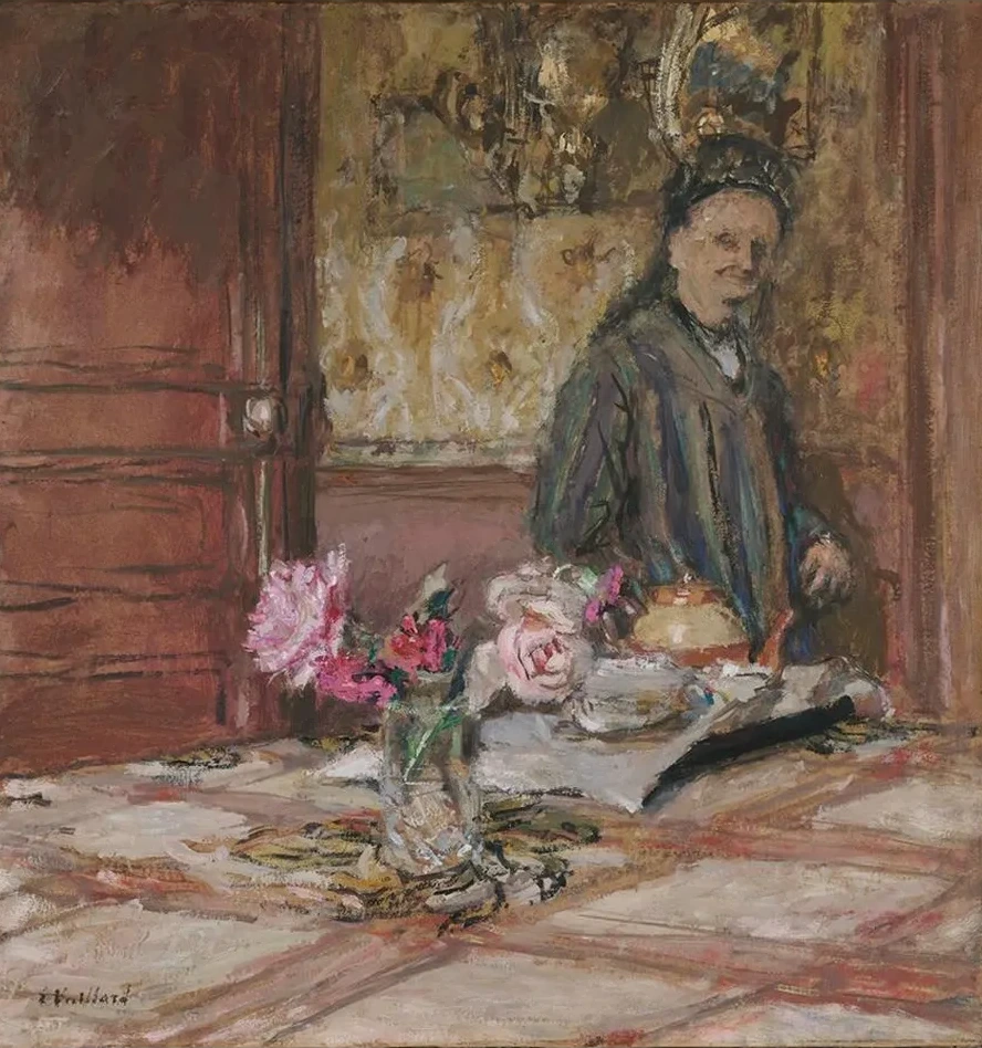 Madame Vuillard En Bonnet la Closerie Des Gen Ts