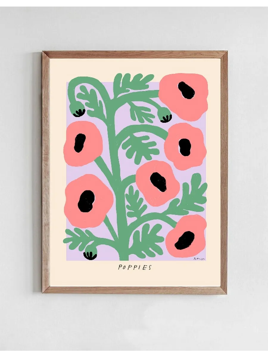 Madelen - Pastel Poppies