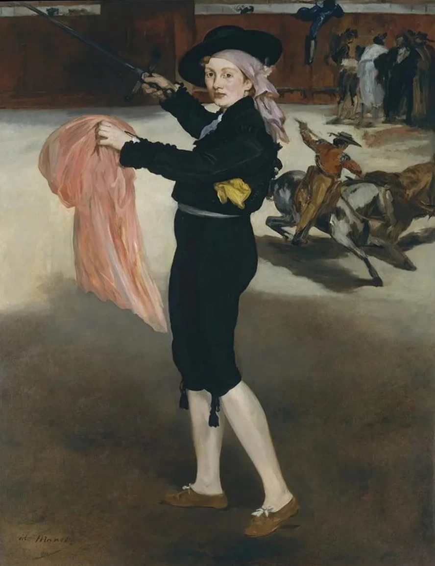 Mademoiselle V... in the Costume of an Espada