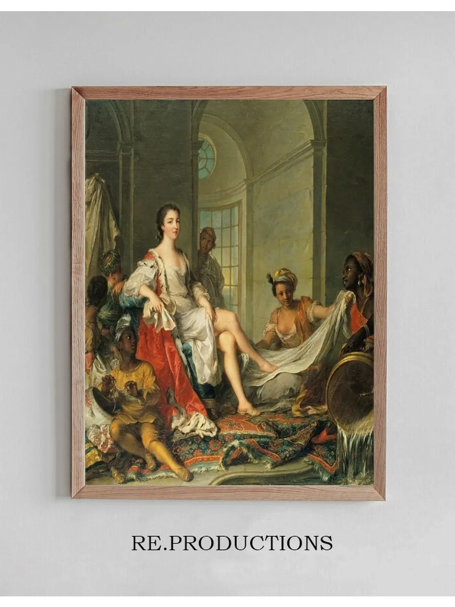 Mademoiselle de Clermont En Sultane