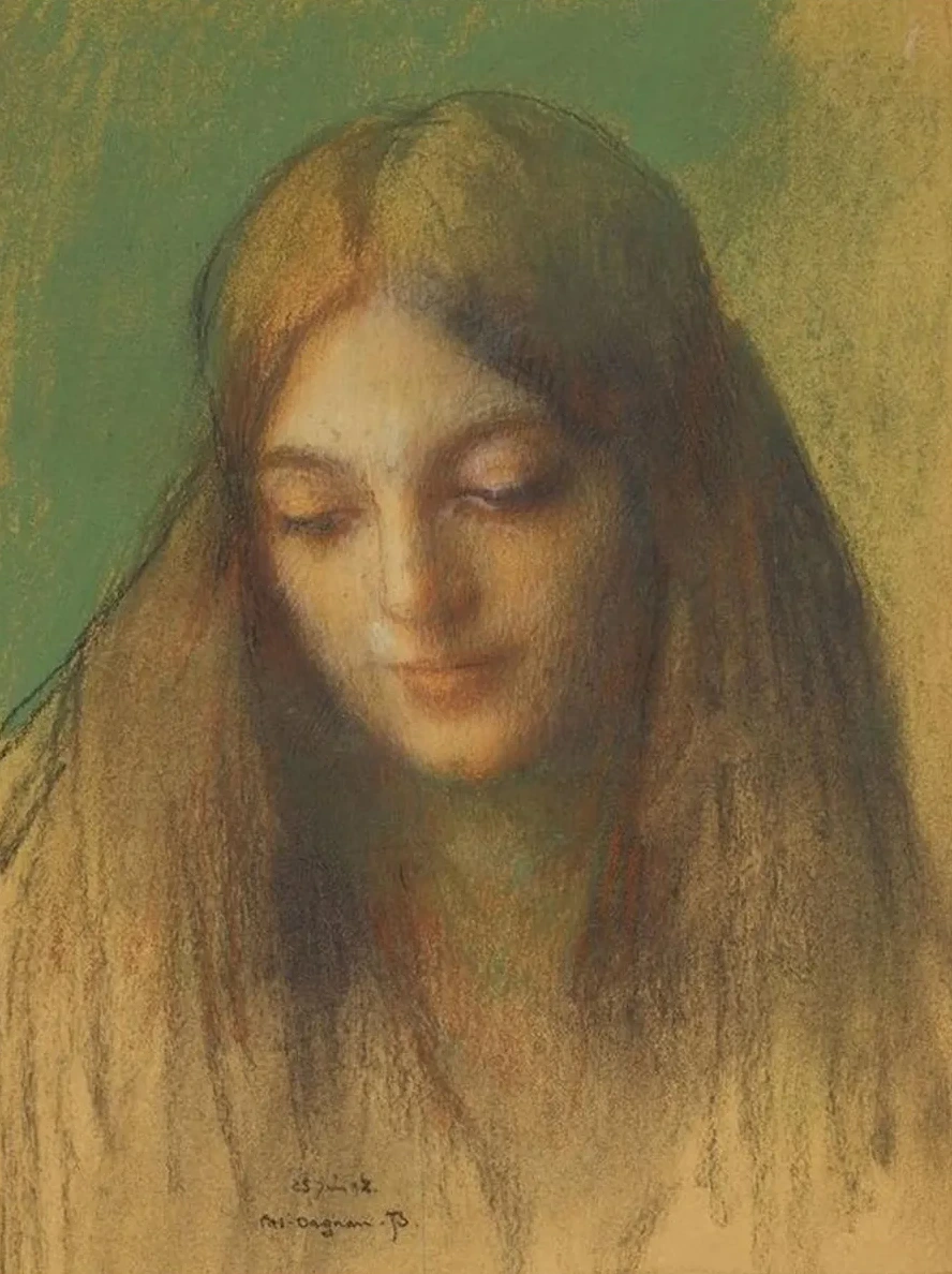 Madonna (study Forconsolatrix Afflictorum)