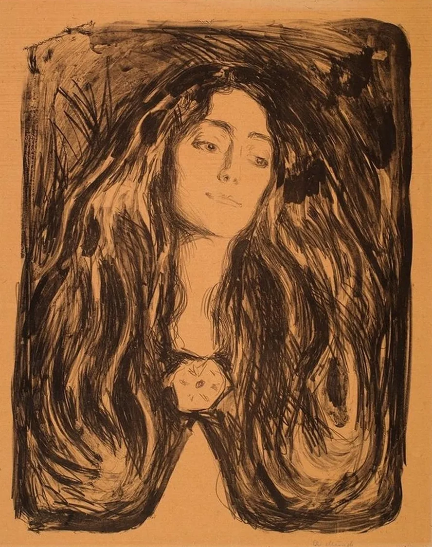 Madonna (The Brooch. Eva Mudocci)