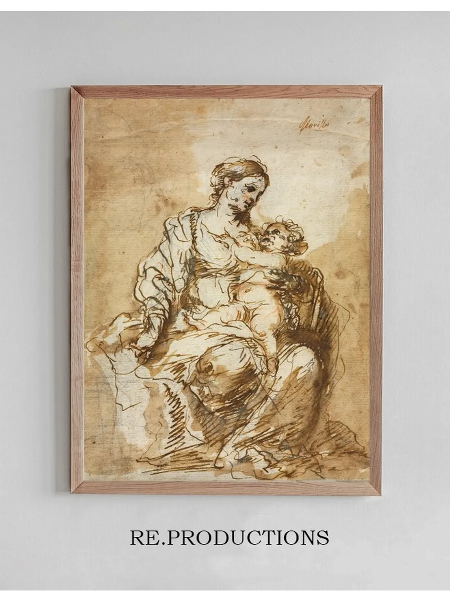Madonna Nursing the Christ Child