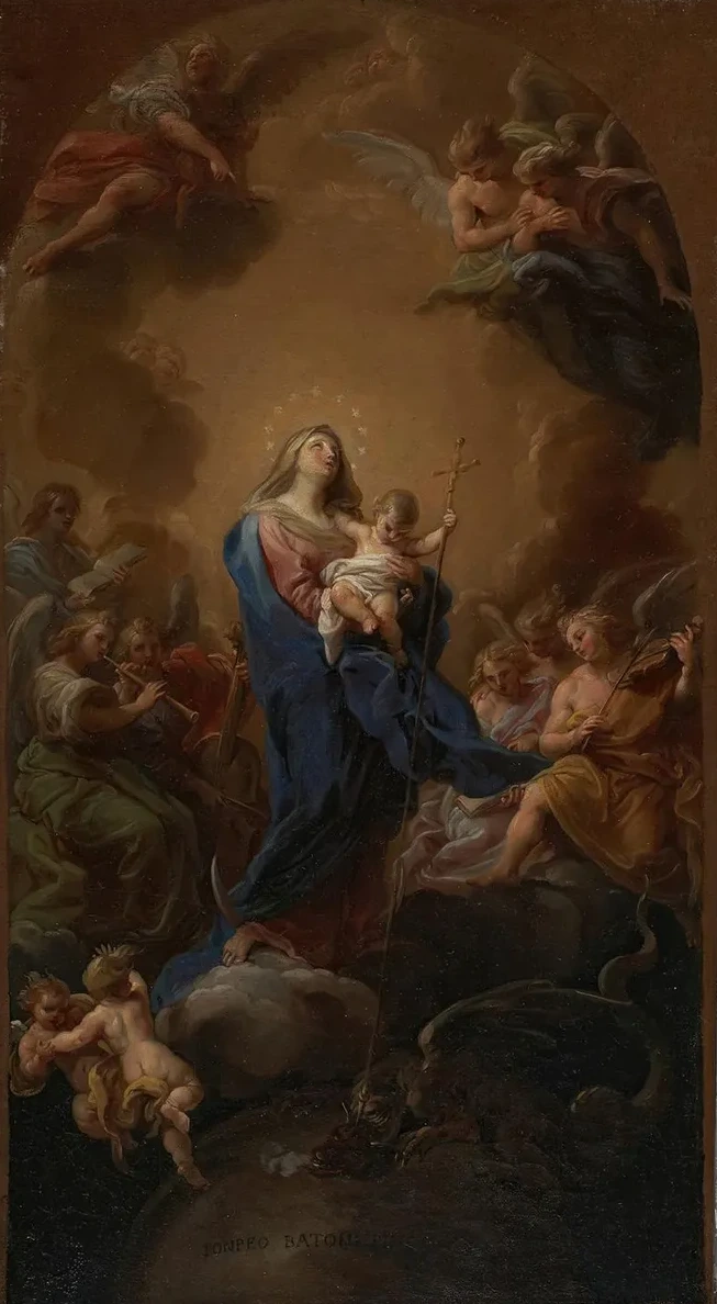 Madonna and Child in Glory