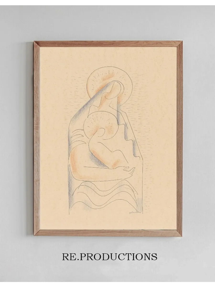 Madonna and Child in her Lap