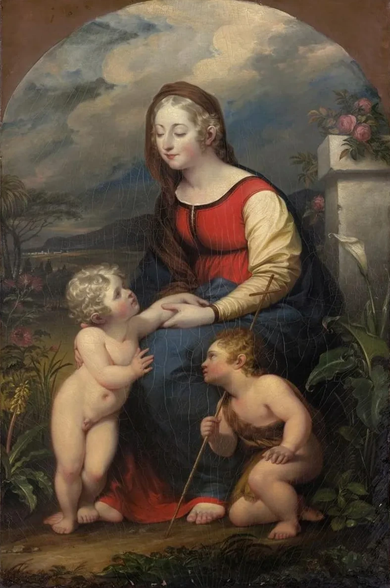Madonna and Child with St. John theBaptist