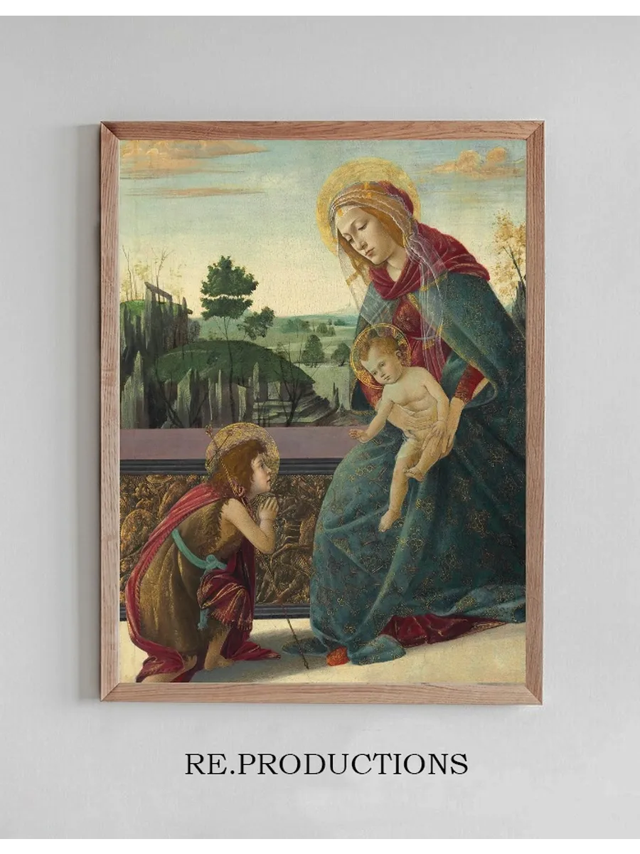 Madonna and Child with Young Saint John the Baptist