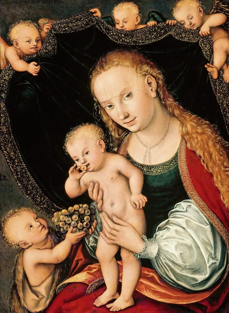 Madonna and Child with the Young St John the Baptist
