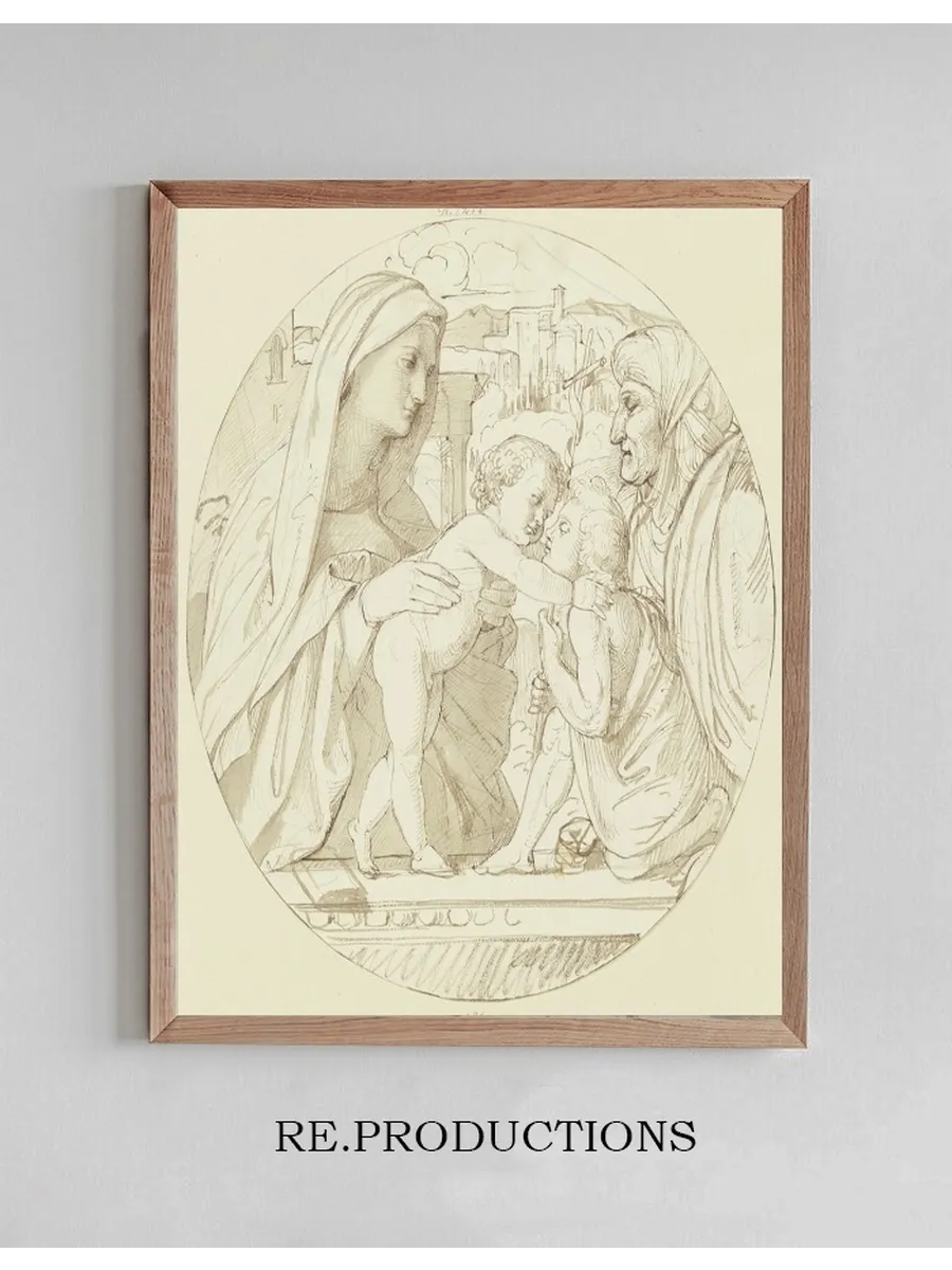 Madonna Mit Elisabeth Und Dem Kleinen Johannes