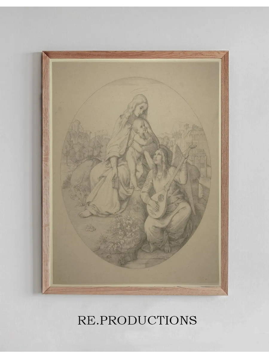 Madonna Mit Musizierendem Engel (madonna del Campidoglio)