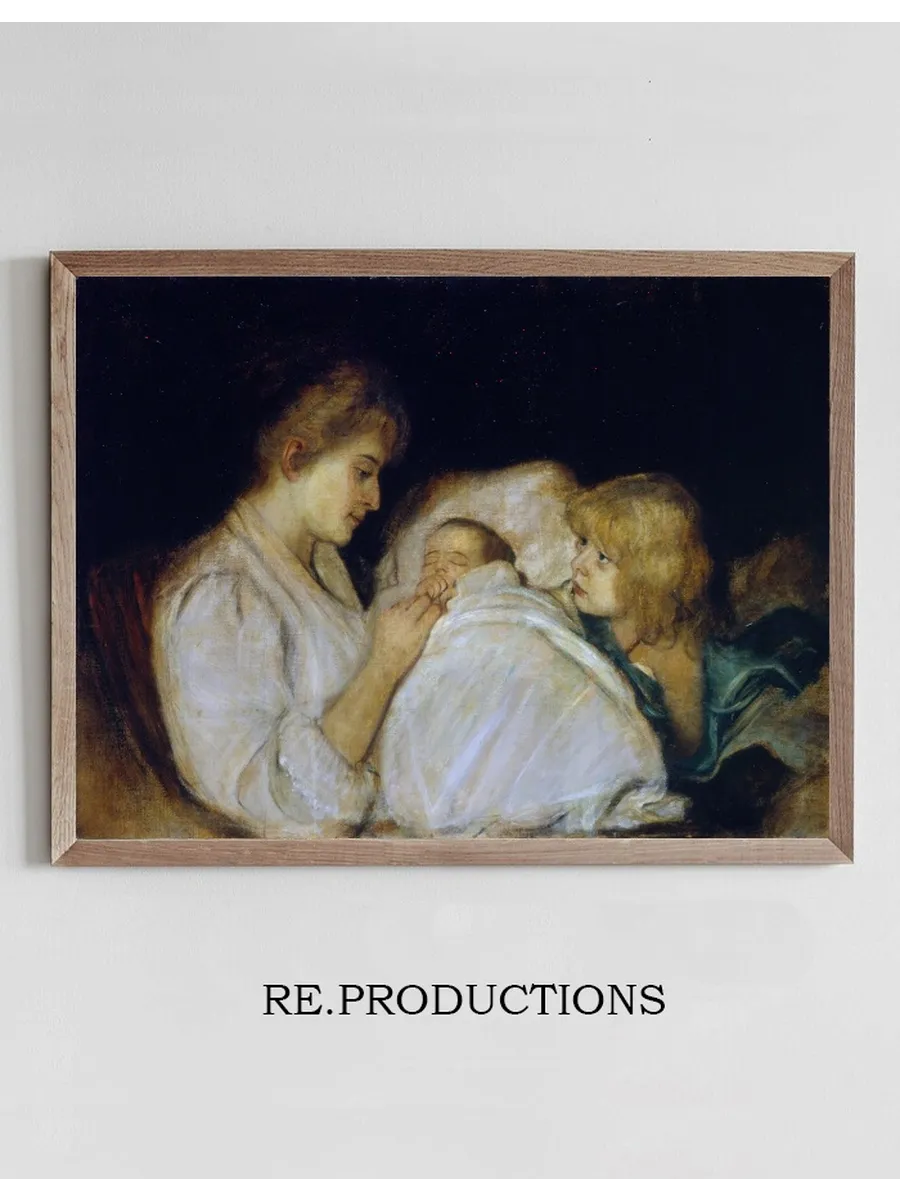 Magdalena von Lenbach Mit T Chtern Erika Und Marion