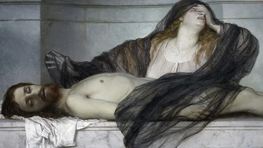 Magdalene Grieving Over the Body of Christ