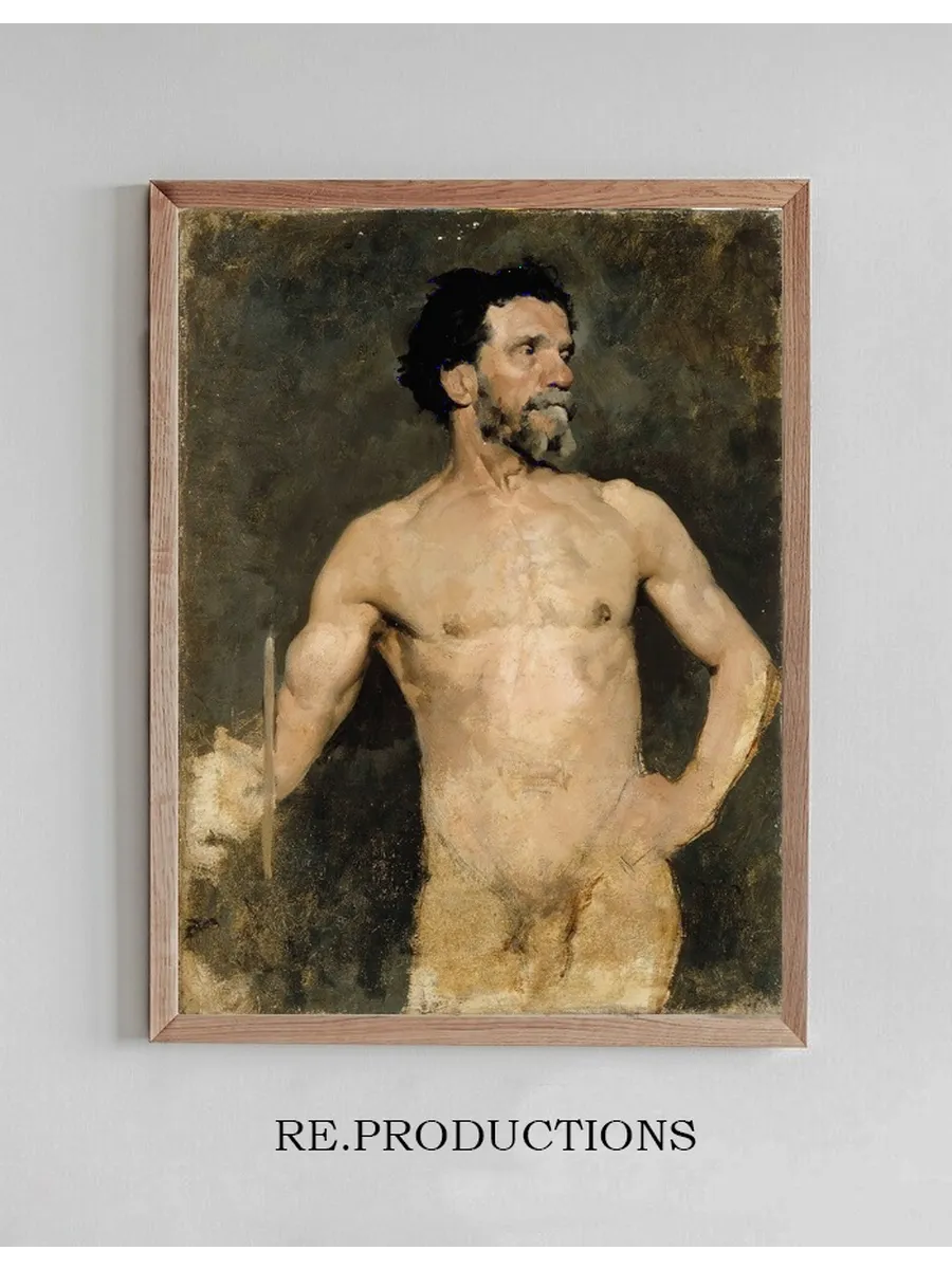 Male Model, Study