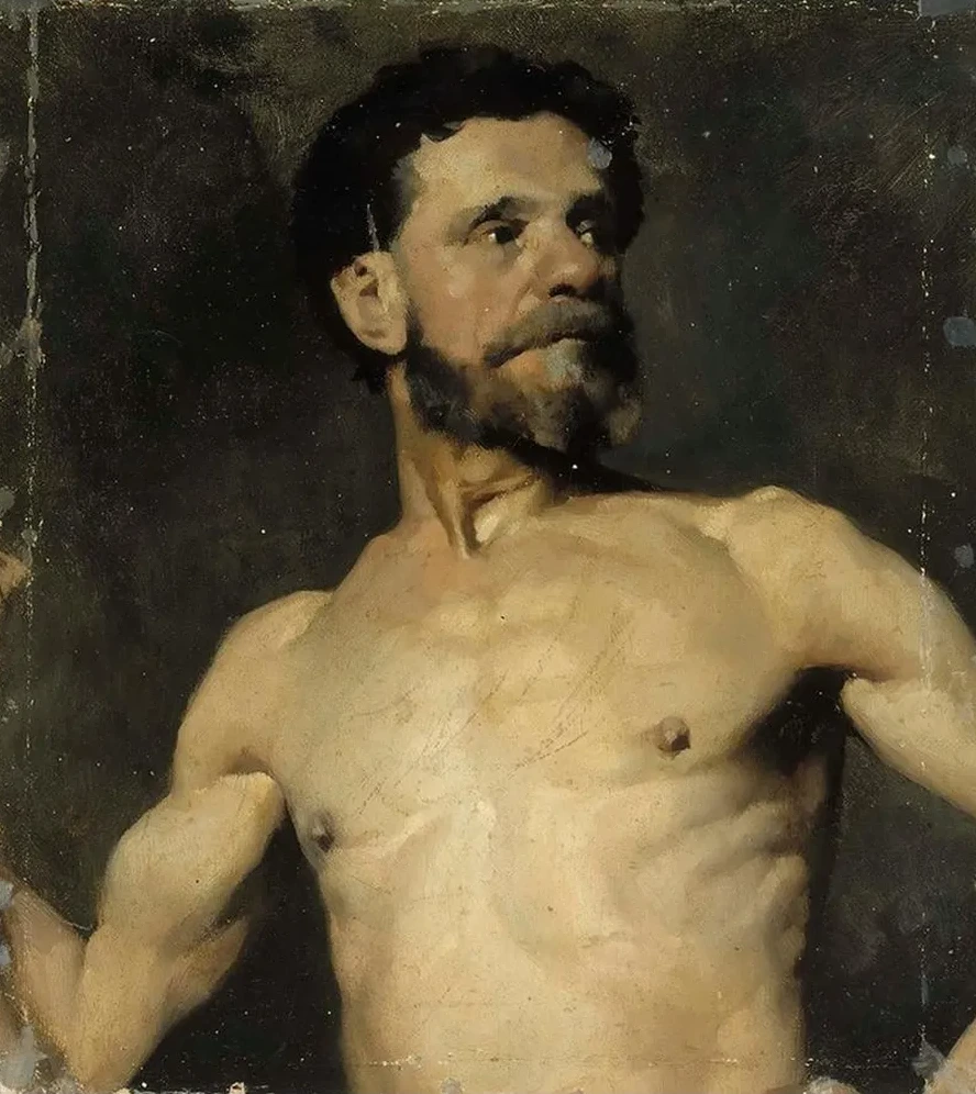 Male Model, Study