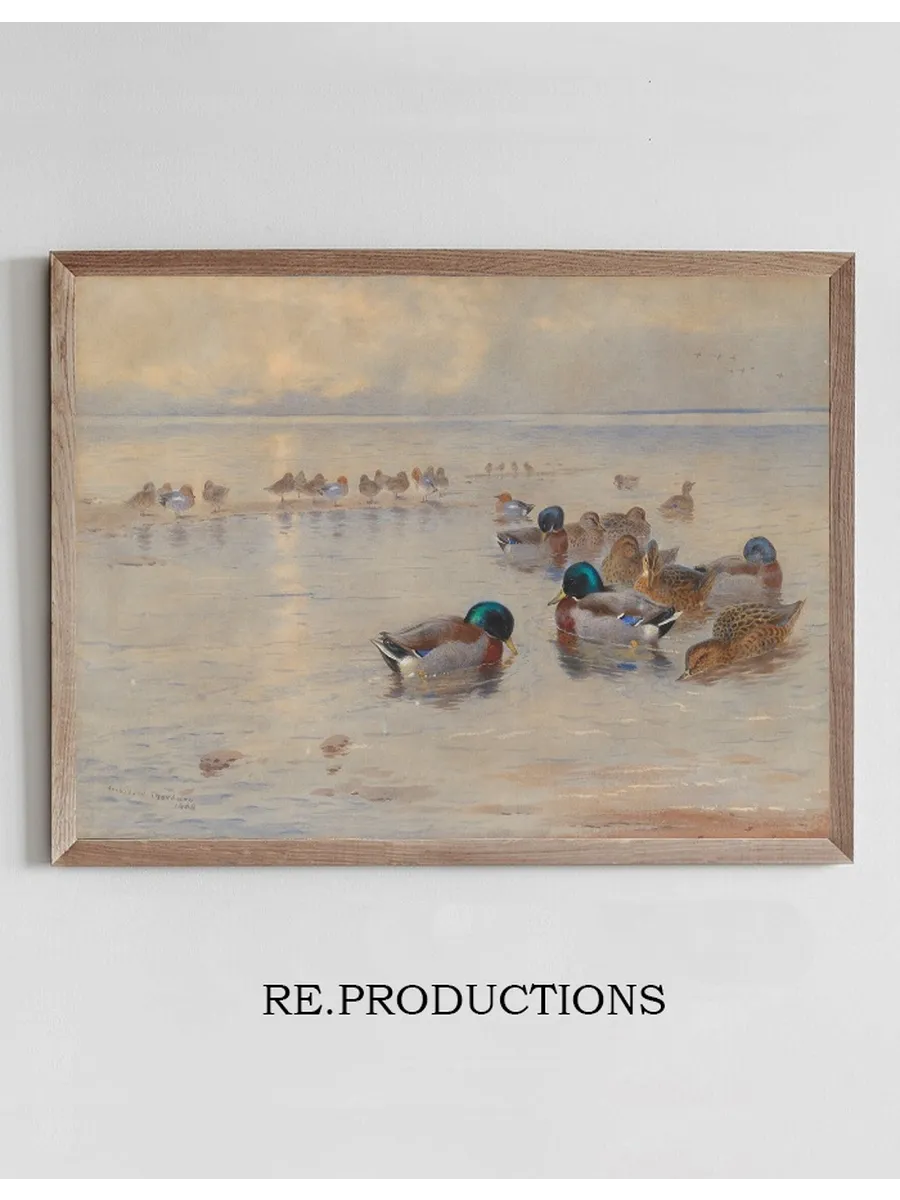 Mallards on a Lake
