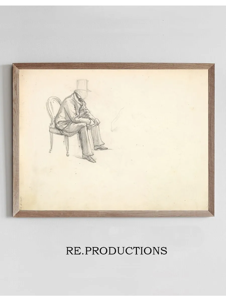 Man Seated on a Chair