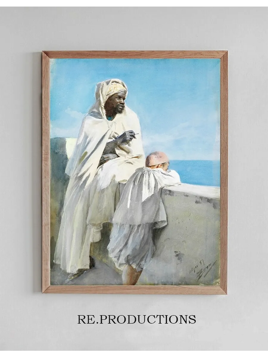 Man and Boy in Algiers