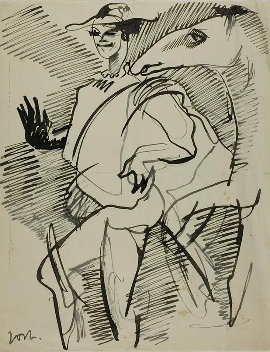 Man with Horse