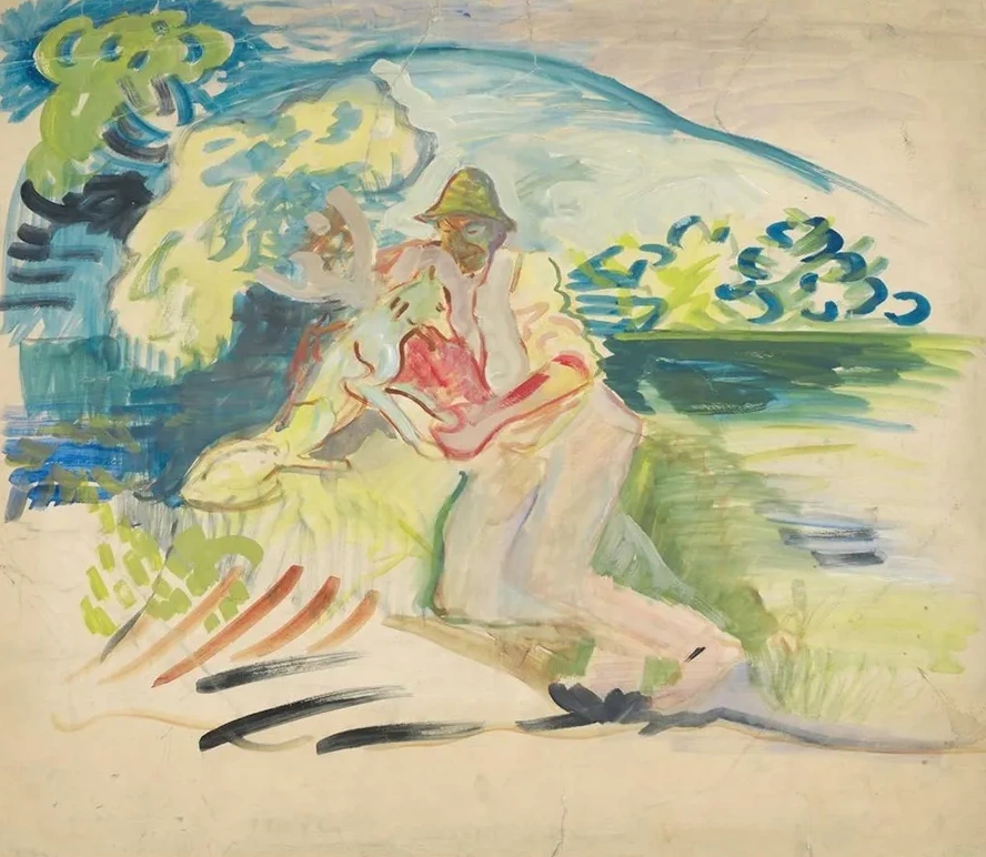 Man with a Dog