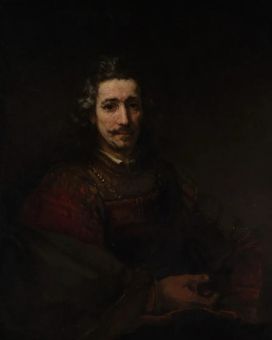 Man with a Magnifying Glass