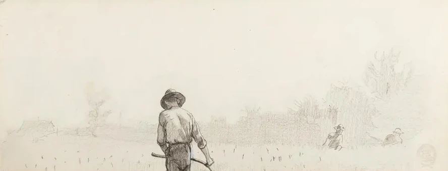 Man with a Scythe
