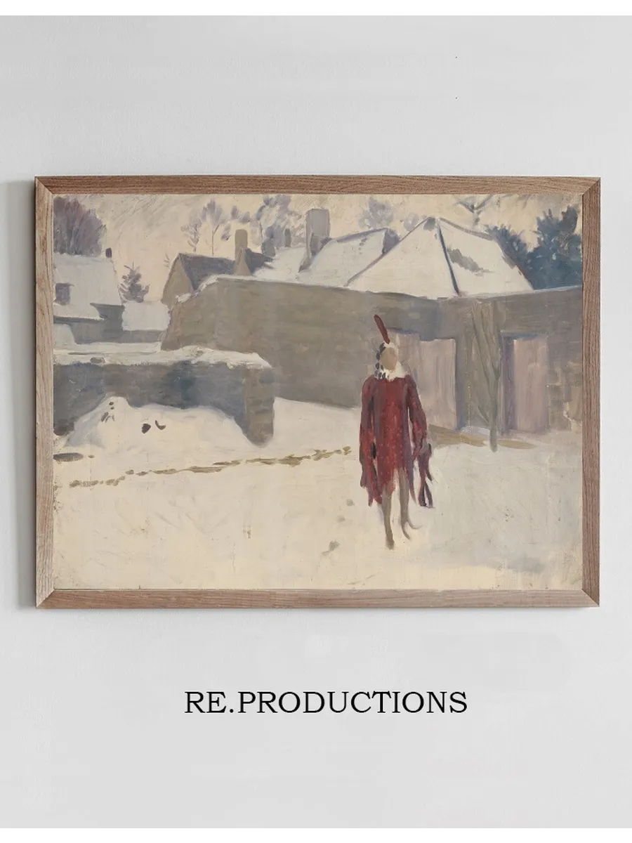 Mannikin in Thesnow