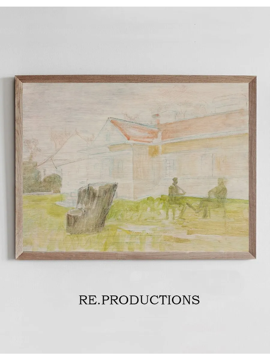 Manor House Sketch Lus Awice