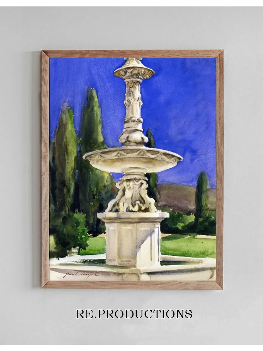 Marble Fountain in Italy