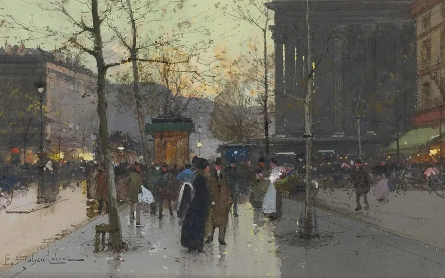 March de Fleurs, la Madeleine