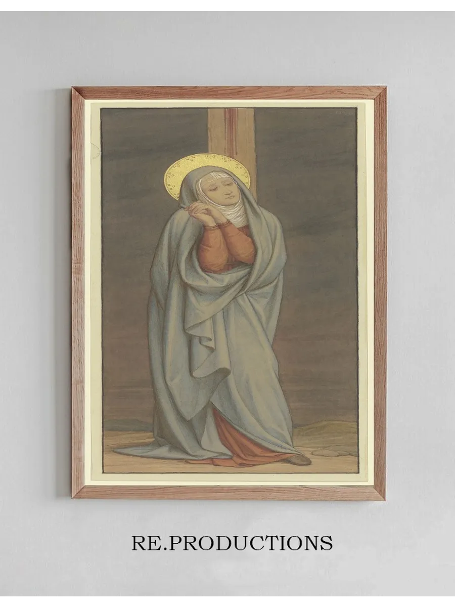Maria Schmerzvoll Unterm Kreuz
