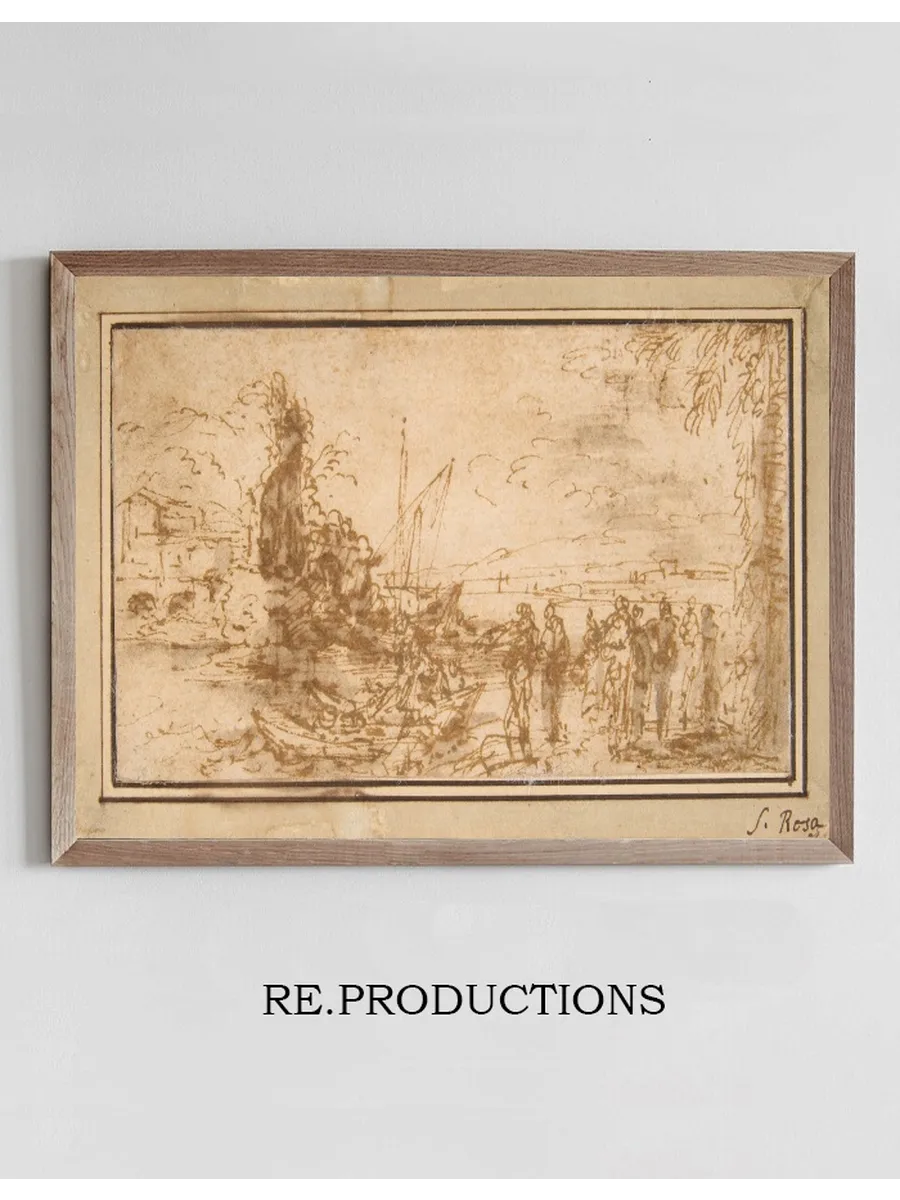 Marine Landscape with Figures