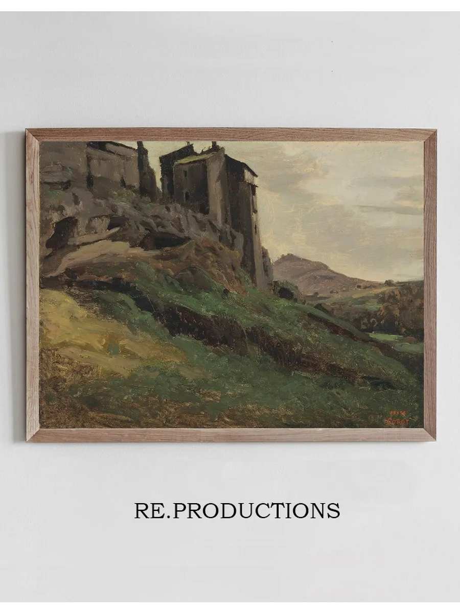 Marino, Grandes Fabriques Au Sommet De Rochers
