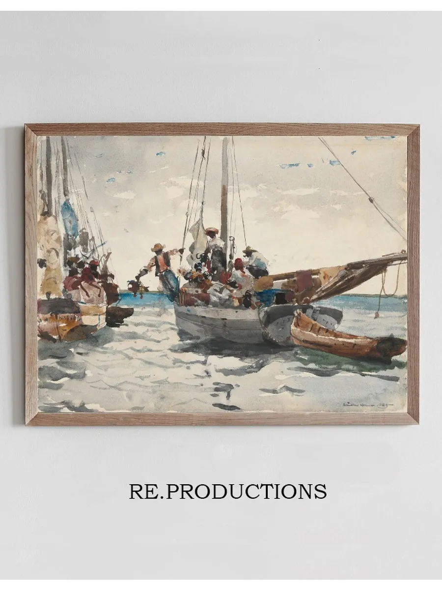Market Scene,Nassau