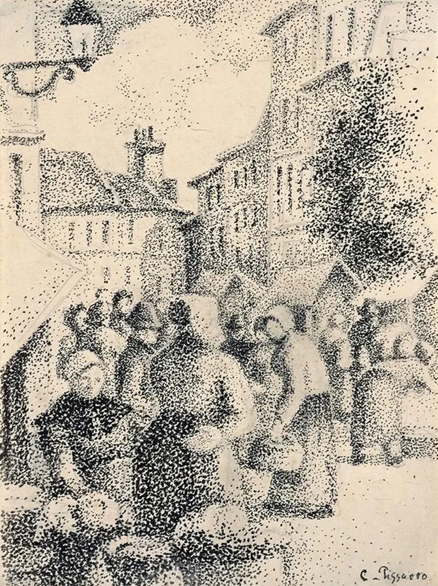 Marketplace in Pontoise