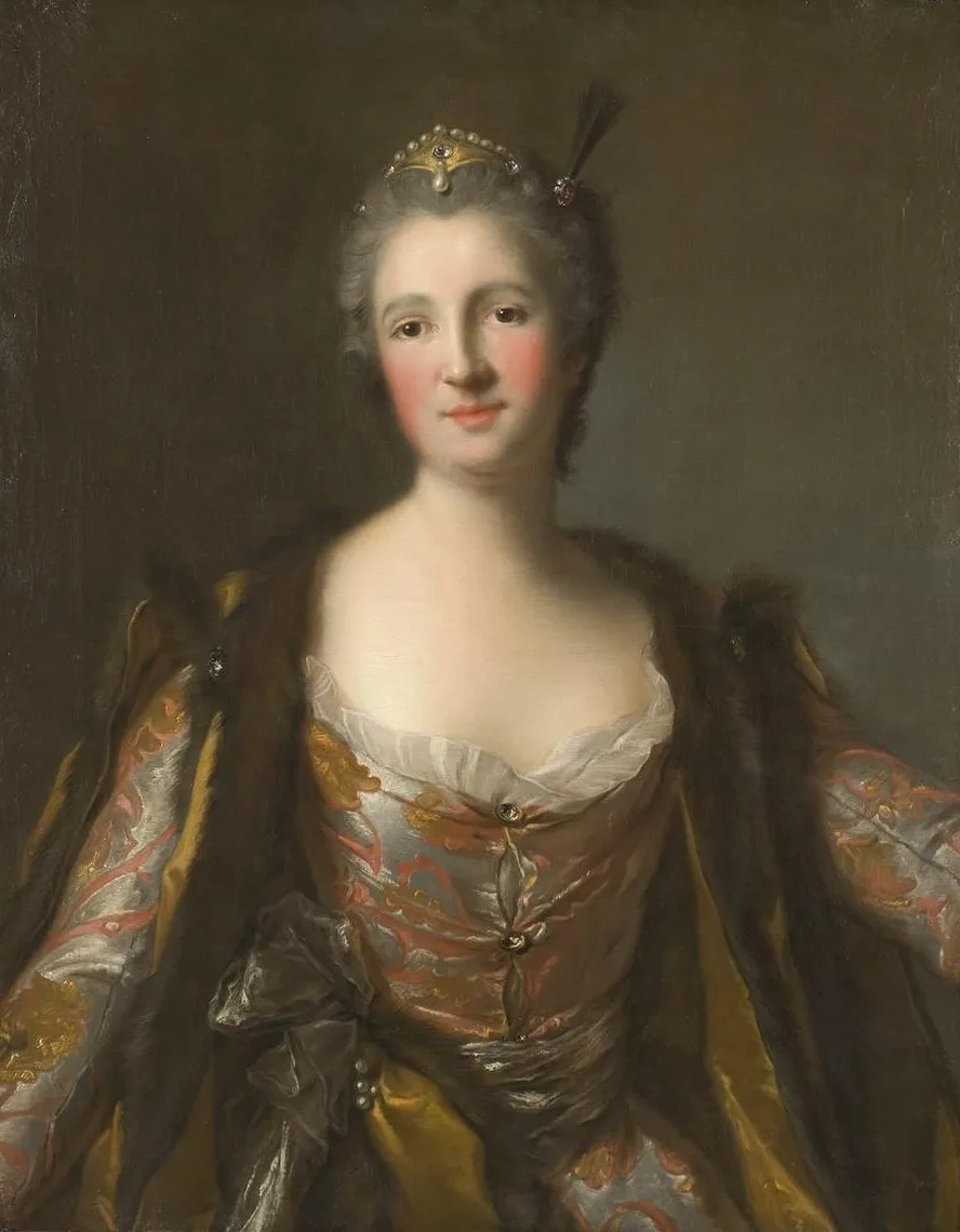 Marquise de Broglie (1718 - 1777) as Sultana