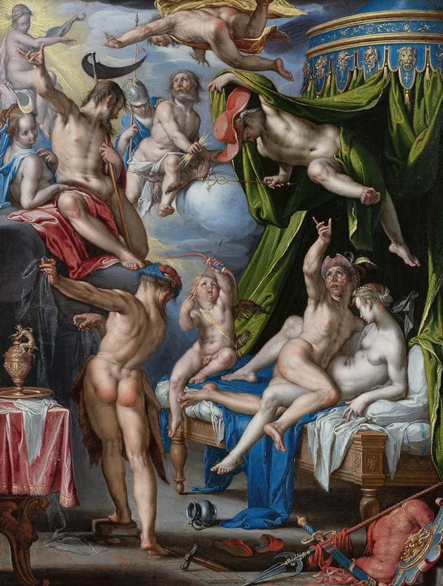 Mars and Venus Surprised By Vulcan