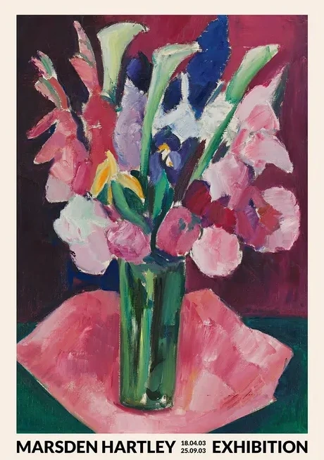 Marsden Hartley - Flower Exhibition