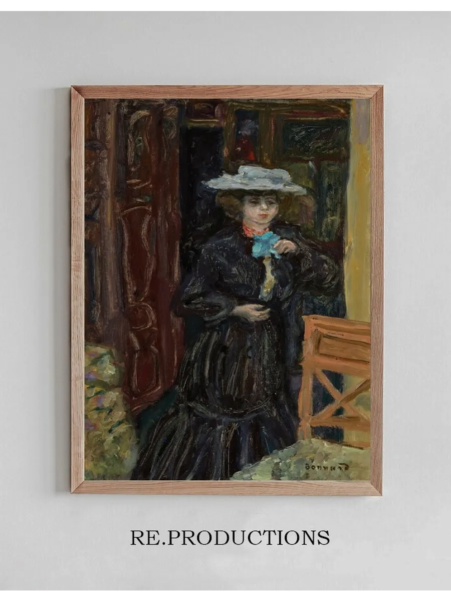 Marthe Au Chapeau Blanc
