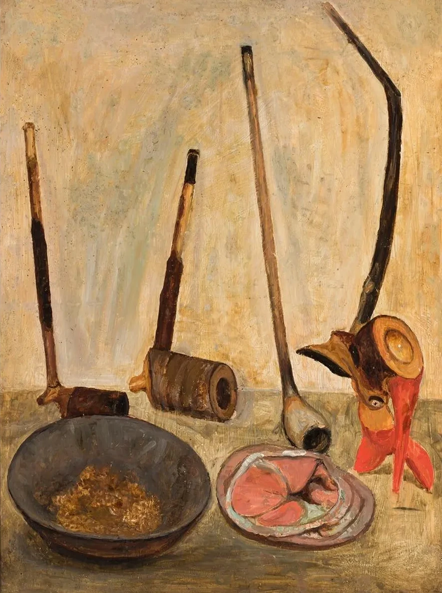 Martwa Natura Z Fajkami