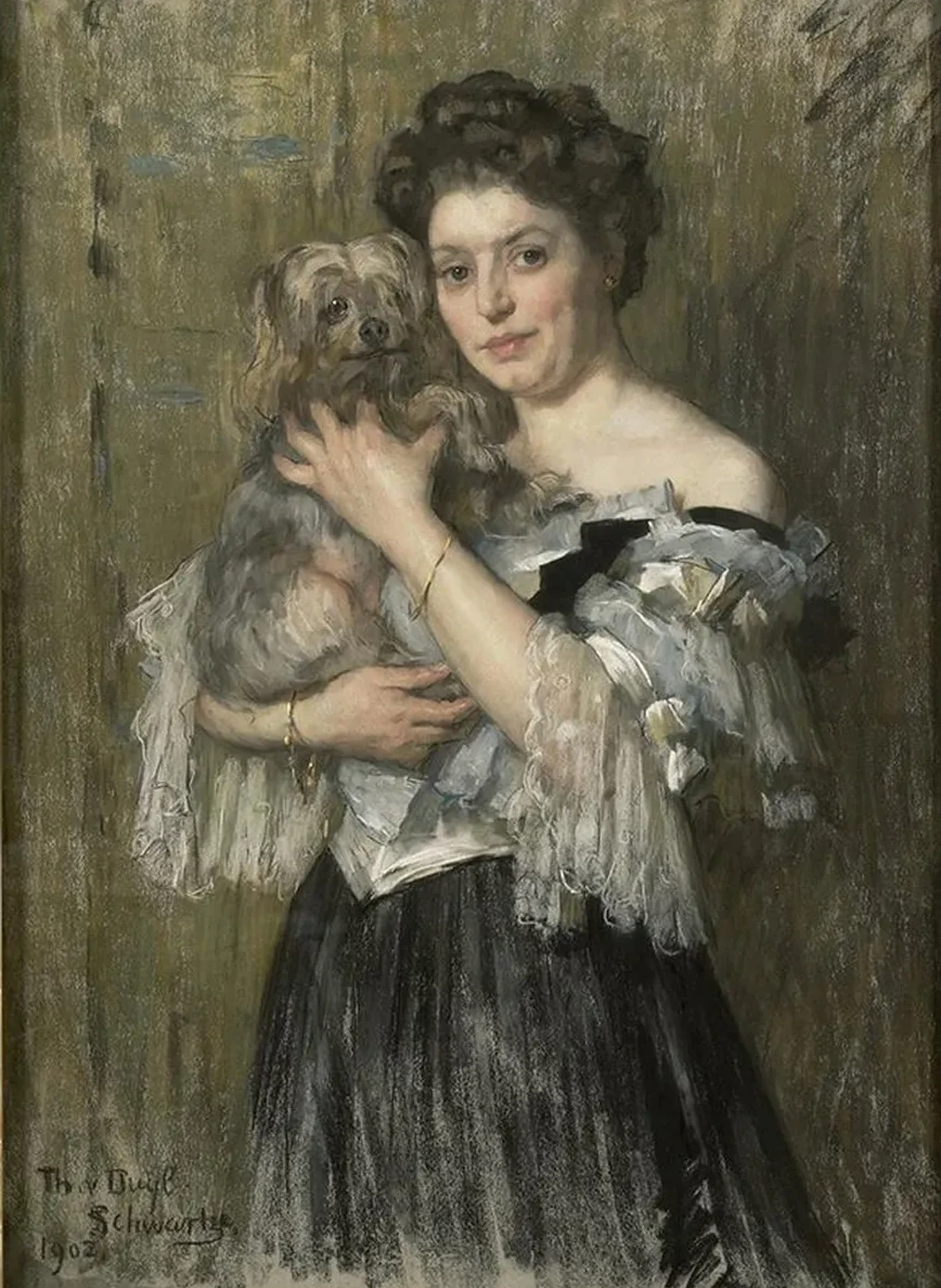Mary Catherine Josephine Jordan (1866 - 1948). Wife of the Painter George Hendrik Breitner
