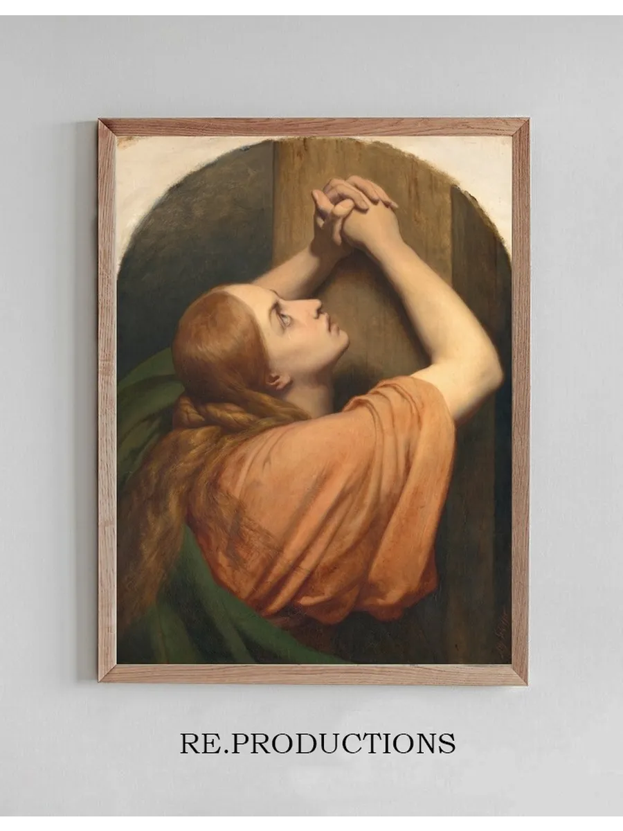 Mary Magdalene At The Foot Of The Cross