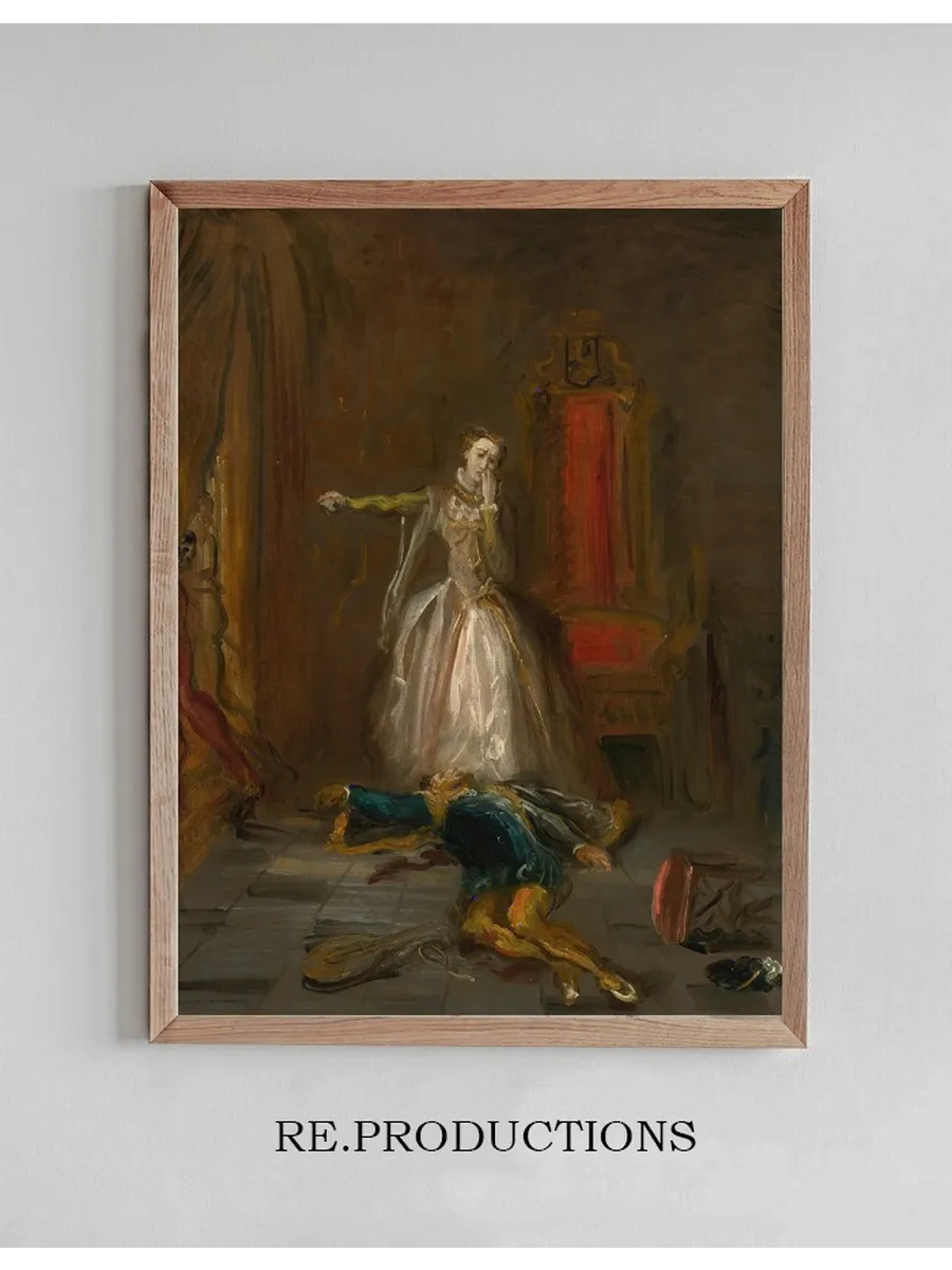 Mary Stuart Swearing Revenge