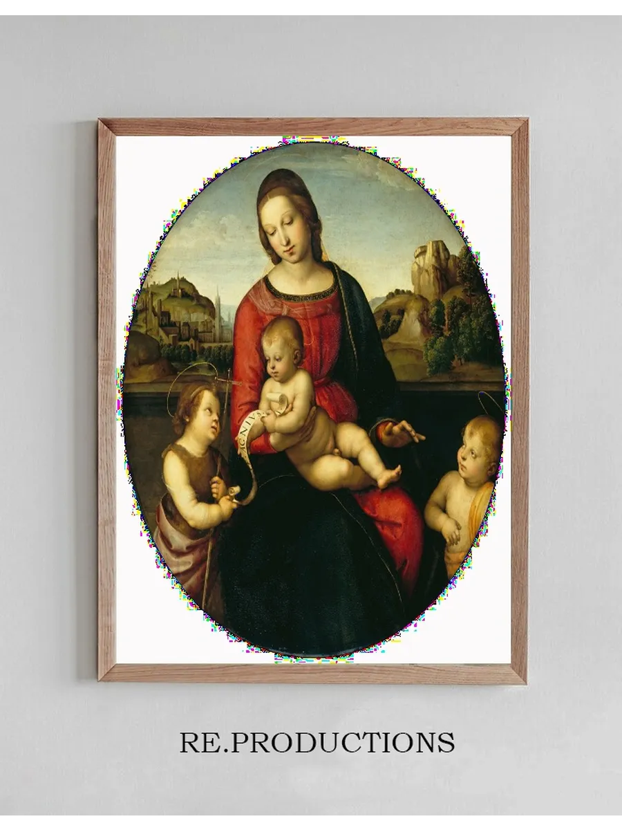 Mary with the Child, John the Baptist and a Holy Boy (Madonna Terrranuova)