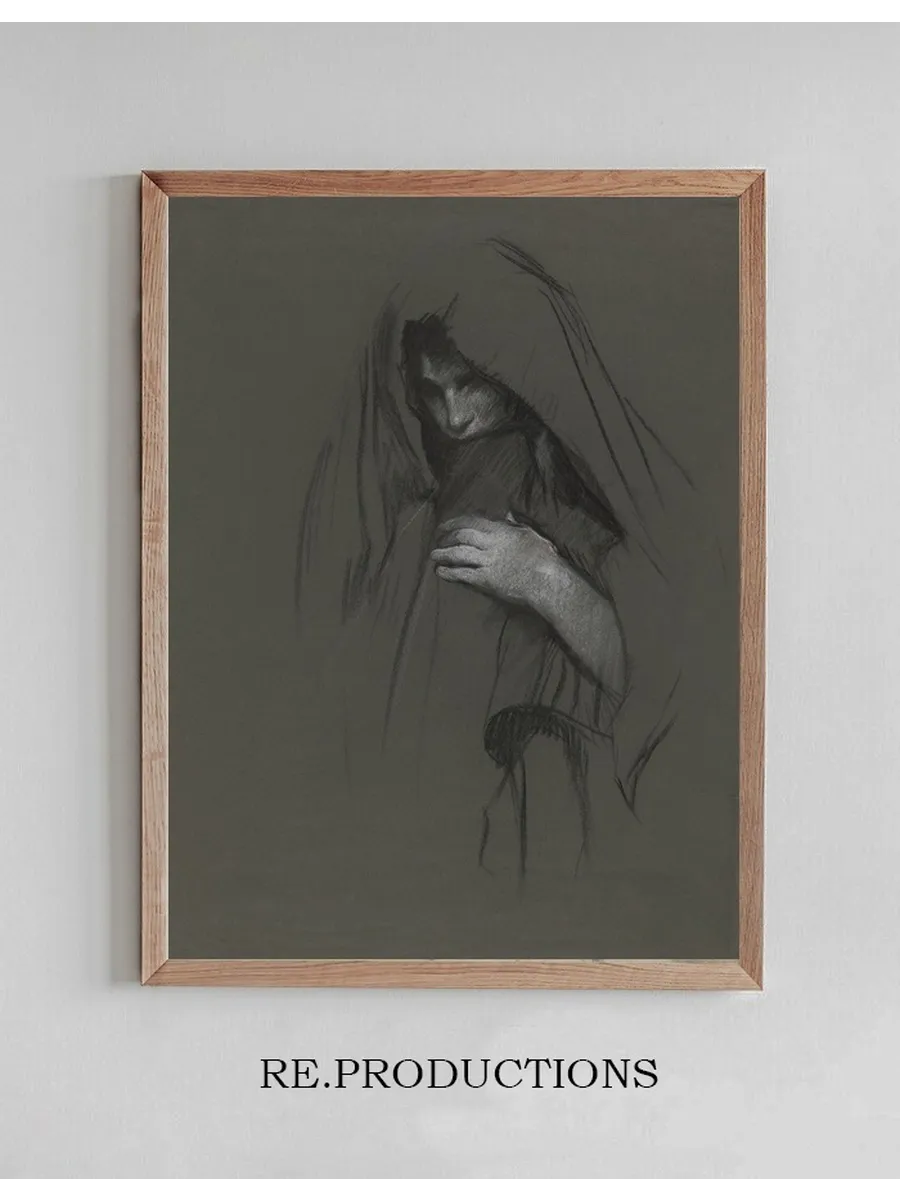 Mary, the Wife of Cleophas, study for The Three Marys