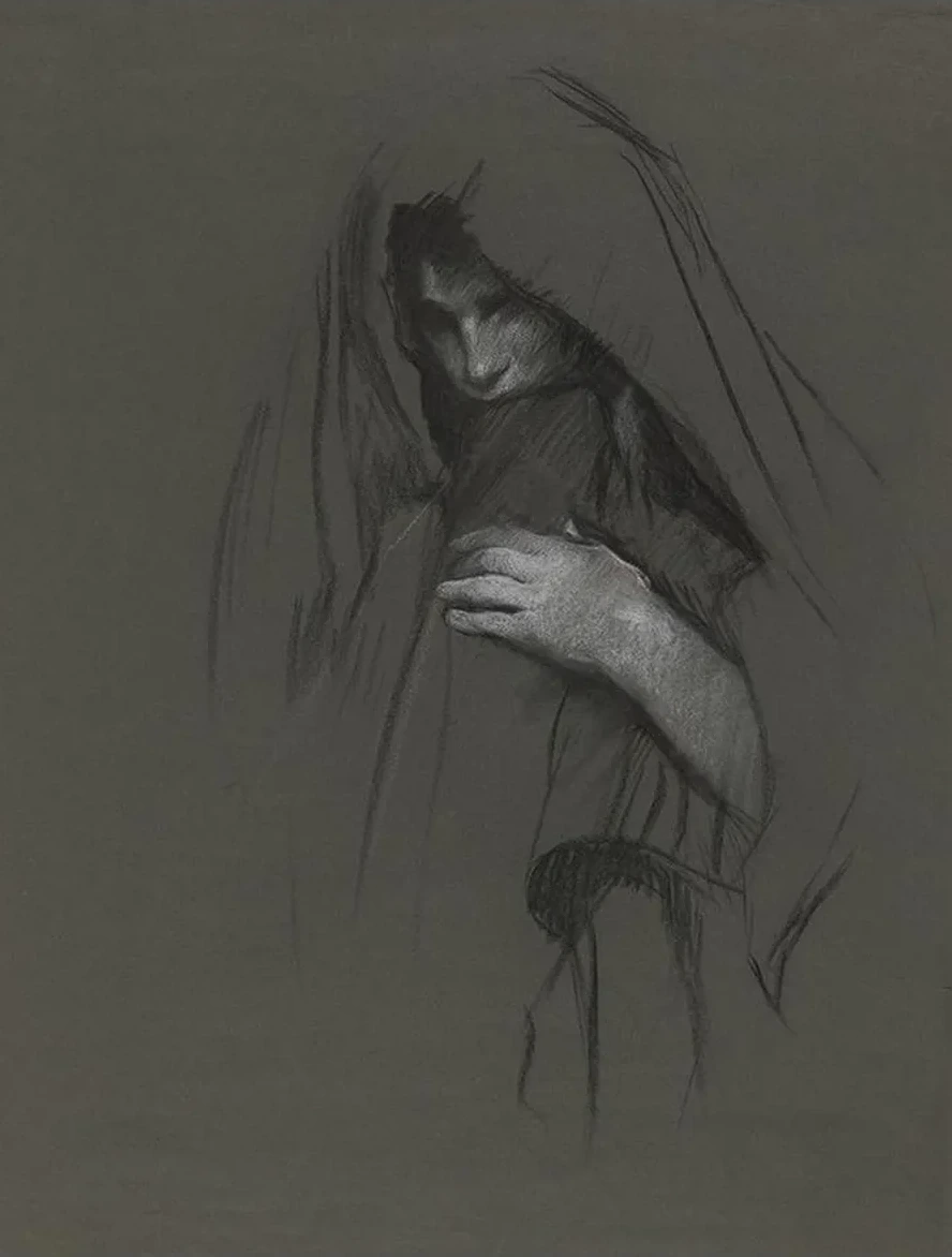 Mary, the Wife of Cleophas, study for The Three Marys