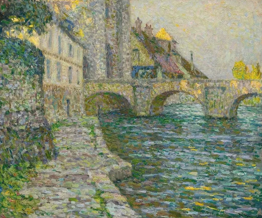 Matin Gris, Moret